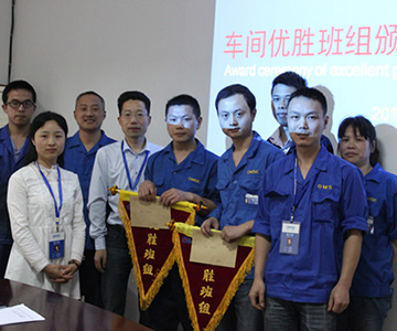 推行6SRQA月考评制度，江南·体育(JN SPORTS)官方网站车间管理水平再上新台阶